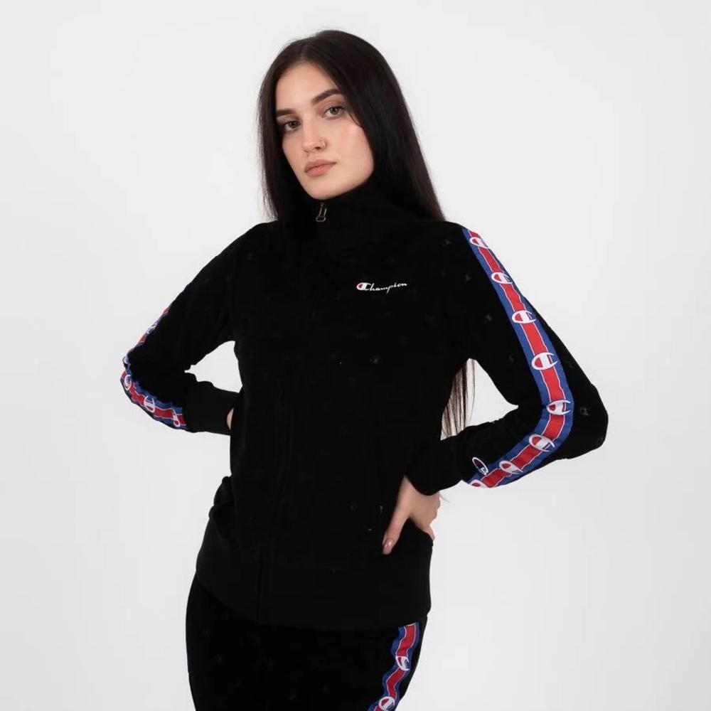 Champion Full Zip Sweatshirt Black